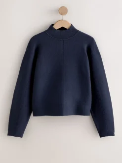 - Supersoft High Neck Seam Detail Jumper*Next Hot