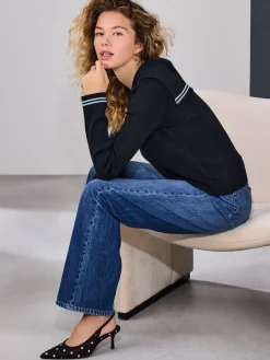 - Supersoft Sailor Collar Layered Jumper*Next Clearance