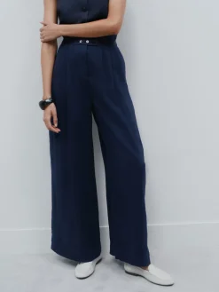 - Superwide Pleated Trousers*Next Clearance