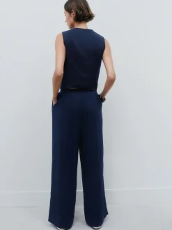 - Superwide Pleated Trousers*Next Clearance
