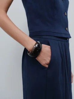 - Superwide Pleated Trousers*Next Clearance