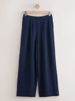 - Superwide Pleated Trousers*Next Clearance