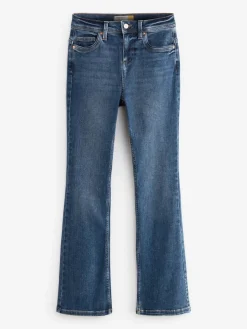 Donkerblauw - Superzachte bootcut-jeans*Next Best
