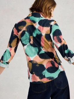 Donkerblauw - jersey Annie overhemd*White Stuff