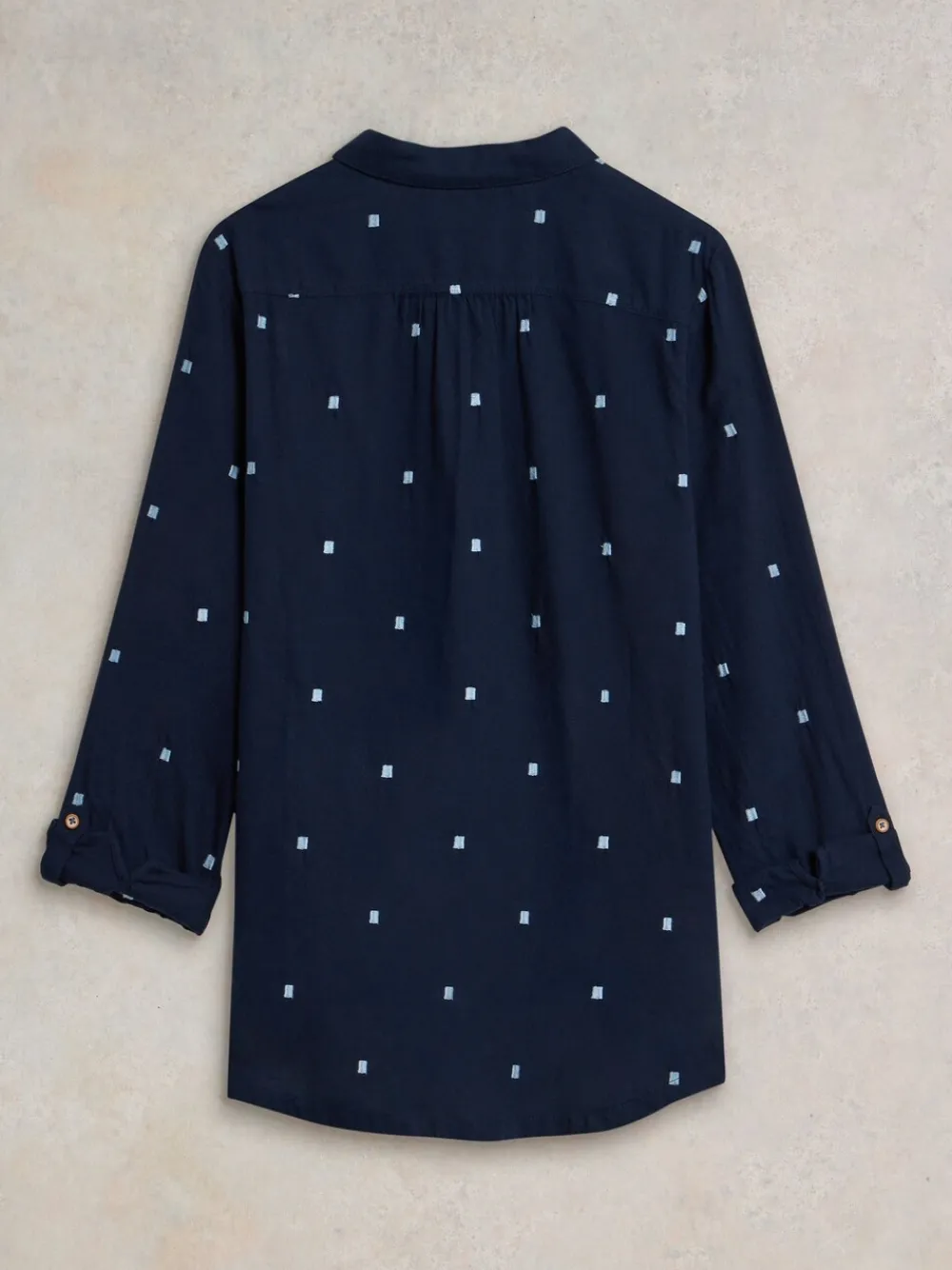 Donkerblauw - Sophie overhemd*White Stuff Clearance