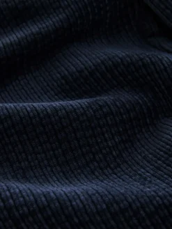 Donkerblauw - Wijde pijpen zachte corduroy broeken*Next Clearance