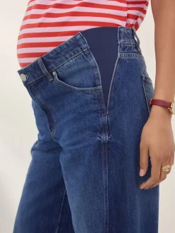 - Zwangerschapsjeans met wijde pijpen van 100% katoen*Next Outlet