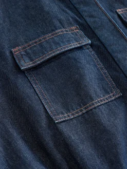 Donkerblauw - 100{Zwangerschapspakje van denim katoen*Next Hot