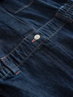 Donkerblauw - 100{Zwangerschapspakje van denim katoen*Next Hot