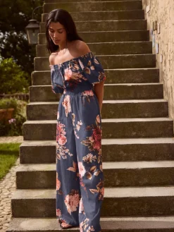 - Jumpsuit met blote schouder*Next Discount