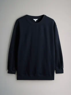 - 2 Pack Longline Crew Neck Sweatshirt*The Set Hot