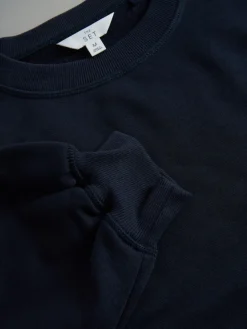 - 2 Pack Longline Crew Neck Sweatshirt*The Set Hot