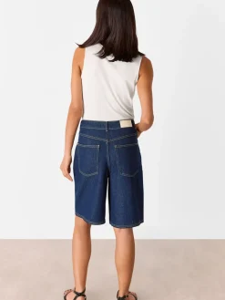 - 100% Cotton Authentic Knee Length Shorts*Whistles Outlet