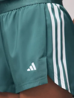 Donkergroen - Hyperglam shorts van geweven stof*adidas