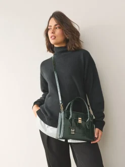 - Handtas met krokodillenleereffect*Next Online