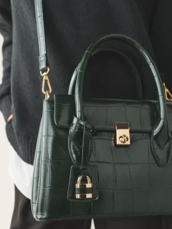 - Handtas met krokodillenleereffect*Next Online