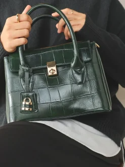 - Handtas met krokodillenleereffect*Next Online