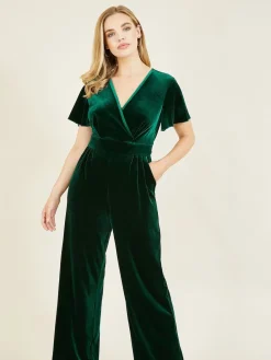 - - Jumpsuit met engelenmouwen*Yumi Discount
