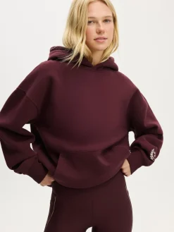 Donkerrood - Plush Premium Graphic Hoodie*Cotton On