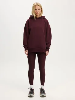 Donkerrood - Plush Premium Graphic Hoodie*Cotton On