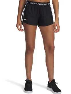 Donkerzwart - Tech Play Up shorts*Under Armour Sale