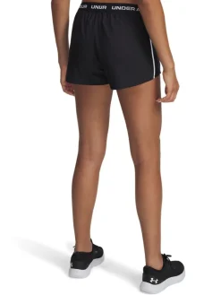 Donkerzwart - Tech Play Up shorts*Under Armour Sale