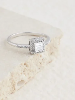 Echt zilver - Halo-ring*Next Sale