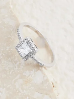 Echt zilver - Halo-ring*Next Sale