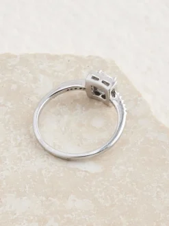 Echt zilver - Halo-ring*Next Sale