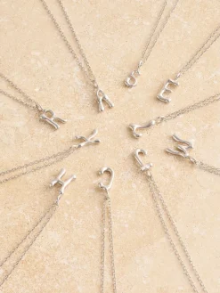 Echt zilver - Halsketting met hoofdletter*Next Outlet