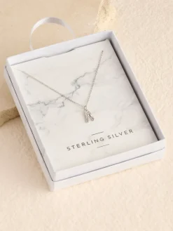 Echt zilver - Halsketting met hoofdletter*Next Outlet