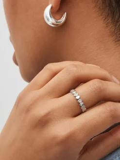 Echt zilver - Schitterende hart-ring*Next New