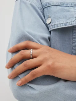 Echt zilver - Schitterende hart-ring*Next New