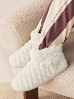 - Faux Fur Heart Slipper Boots*Next Outlet