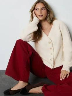 - Heart Button Cardigan With Wool*Next Sale