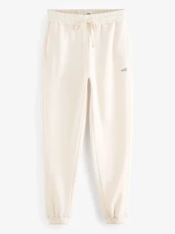 Ecru - Joggingbroek met banden*self. Outlet