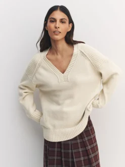 - Trui met lange hals, katoen en wolmix*Next Sale