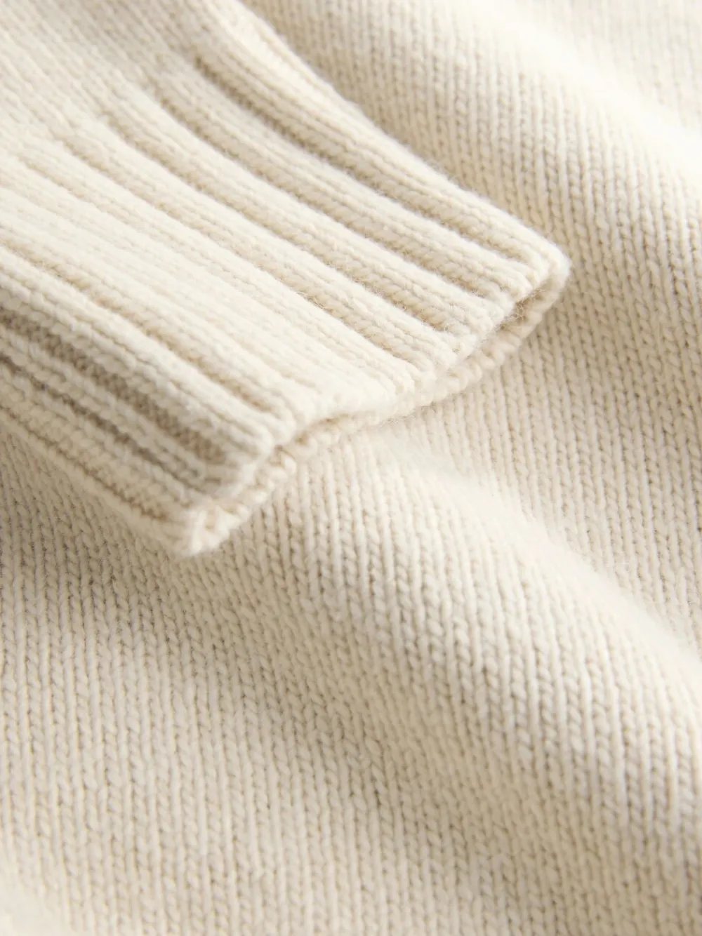 - Trui met lange hals, katoen en wolmix*Next Sale