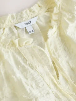 - Tufty Jacquard Long Sleeve Blouse*Next New