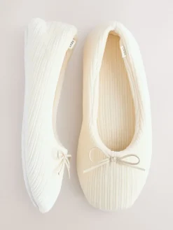 - Velours corduroy balletschoentjes*Next