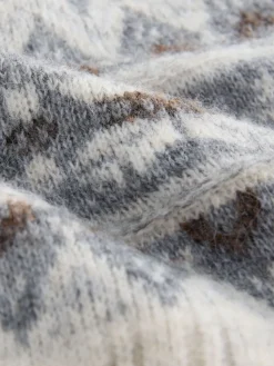 Ecru fairisle-motief  - Matching Family kersttrui*Next Hot