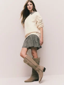 - Relaxed Fit Heavyweight Longline Crew Neck Sweatshirt*Next Outlet