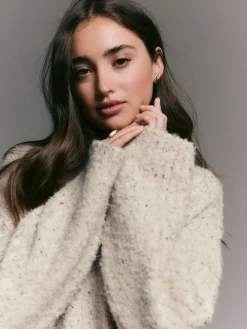 - Boucle Ronde hals Trui Met Wol*Next Sale