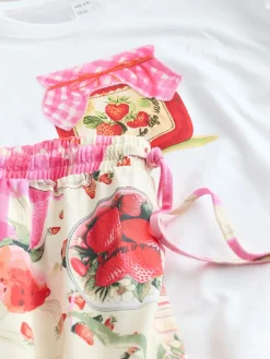 Ecru Jam - Pyjama met korte mouwen*Next Clearance