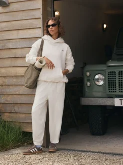 Ecru wit - hoody*self. Outlet