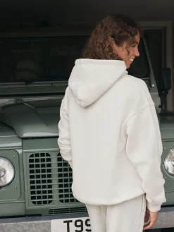 Ecru wit - hoody*self. Outlet