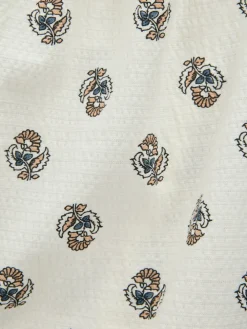 Ecru/bruin - Textured Jersey Frill Bandeau Speelpakje*Next Discount