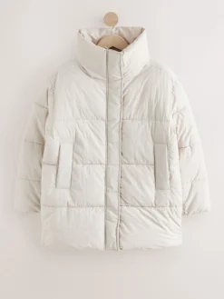 - Shower Resistant Mid Length Padded Coat*Next New