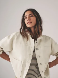 - 2 Pack Denim Shackets van denim*The Set