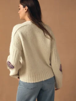 - Trui met ronde hals van wol*Next